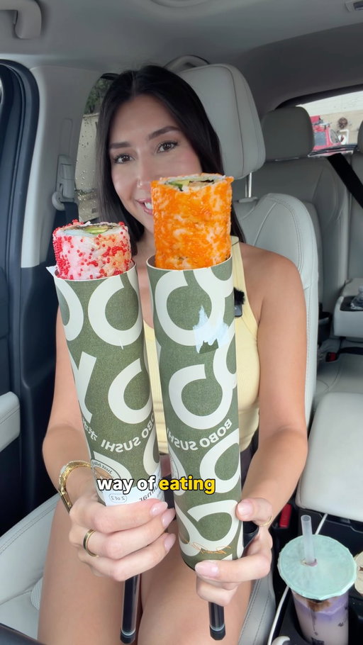 🍣 VIRAL PUSH POP SUSHI IS NOW IN HOUSTON 🍣 
📍 @bobobitesusa has brought the viral push pop sushi to Houston! 
They have 3 different type of rolls you can choose from that come in the tubes, you pour the soy sauce or add their sauces and then just push up to enjoy😍 It’s such a cute spot too with wraps, bowls and a DIY boba station for only $4.99 per drink! Be sure to check them out. 

#houstonfood #houston #houstontx #htx