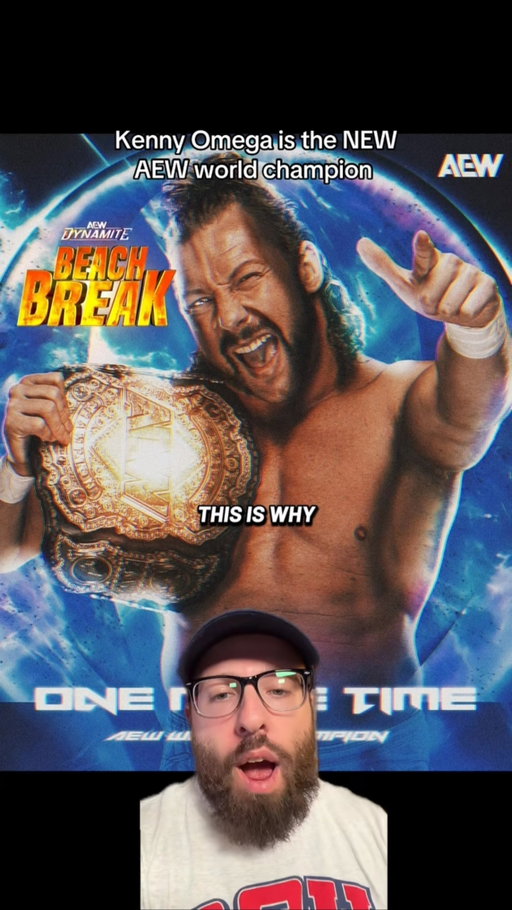 Kenny Omega is the NEW AEW world champion #aew