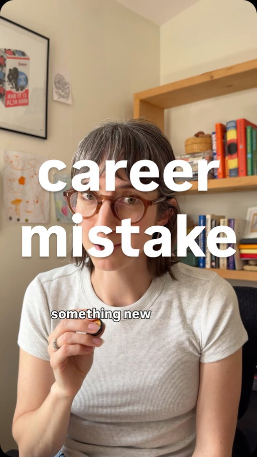 It looked pretty dumb, but taking a step backwards allowed me to learn so much and drop the ego. Career ladders are a construct! #nonlinearcareer #contentcreators #socialmediastrategy #careergrowth #socialmediamanager