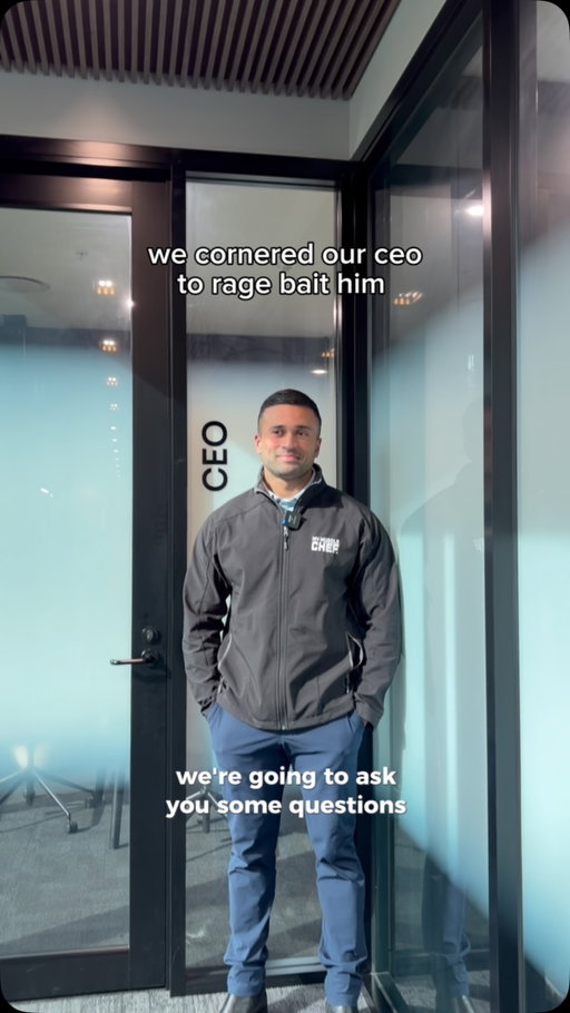 Proceeding with caution… No CEO’s were harmed in the making of this 😂

#mymusclechef #ceoprank