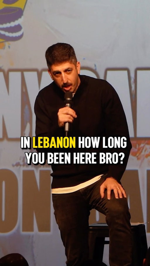 This guy came to a comedy show and walked out with a citizenship!