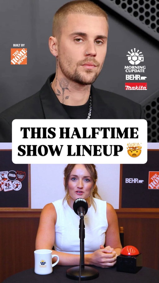 A HALFTIME SHOW?!? WITH SHAKIRA, JUSTIN BIEBER, BTS, THE MUPPETS AND MORE? 🤯

We join Elmo in reacting to the latest news of the stacked lineup performing at halftime of this tournaments final game on July 19th.

Don’t miss the new episode of Morning Cupdate presented by @homedepot