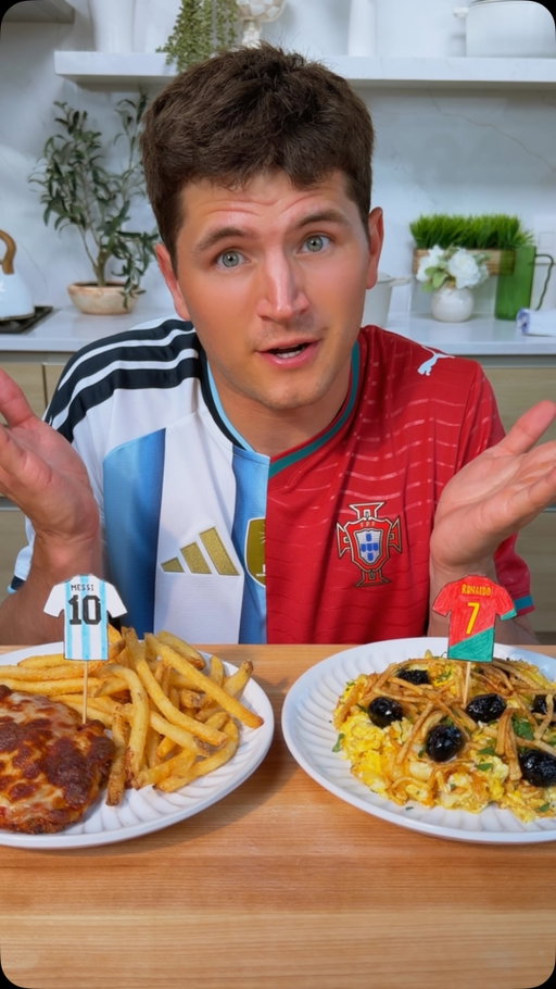 Messi vs Ronaldo’s Favorite Foods