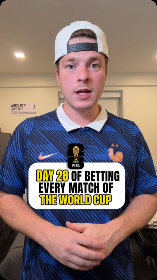 Day 28 of Betting Every Match of the World Cup 

Current Record: 
40-59 
-$1,189 

⚽️ France -1.5 +186