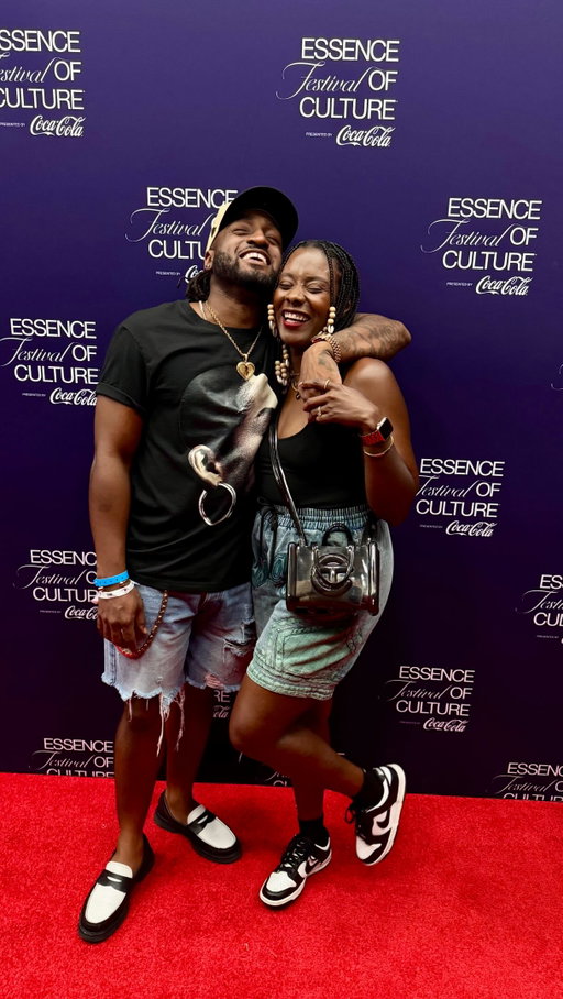 Essence Concert with the Sweets 

Honestly, the concerts are one of the best part of essence fest. Monica know she was in her bag with this one.