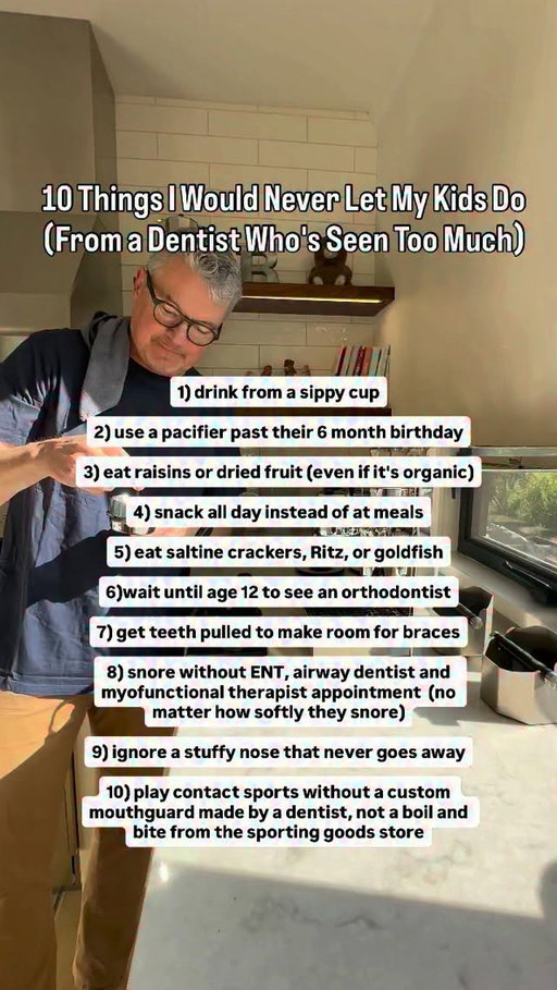 I was a family and cosmetic dentist for 40 years, and I stand by all of these 100%…want more advice like this? Follow me @askthedentist and comment NEWSLETTER for the same advice only my patients used to get (but now you can too!)—Dr. B