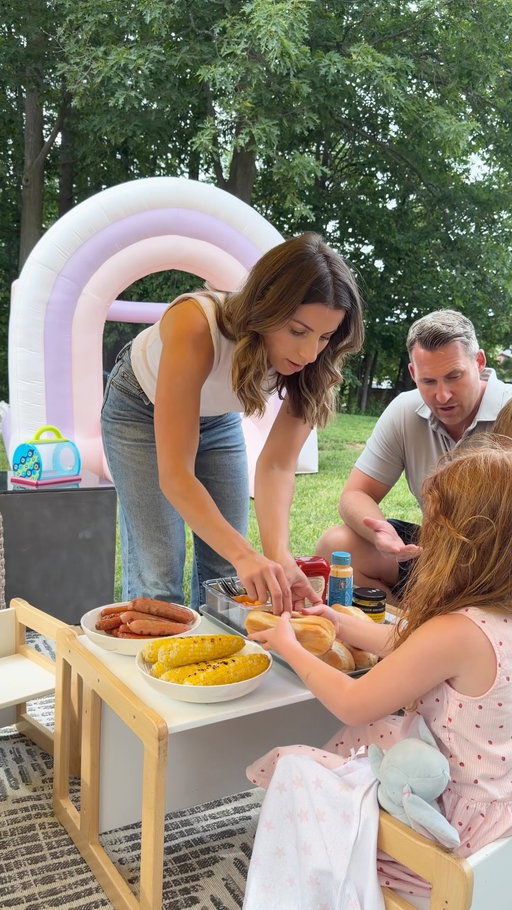 Our summer goal: outside time together > indoor time

One thing that’s been making busy evenings easier? @mapleleaffoods NEW Chicken Sausages. They are naturally smoked, made with real mozzarella and simple ingredients. Such an easy complete protein to keep us fueled all summer long.

For a fun twist, create a food truck-style hot dog bar at home. Honestly, it’s one of my favourite mom hacks - when I lay out toppings and let my kids build their own, they’re so much more likely to add new foods to their plate and actually get excited about dinner.

#ad #MLFSummerGoals