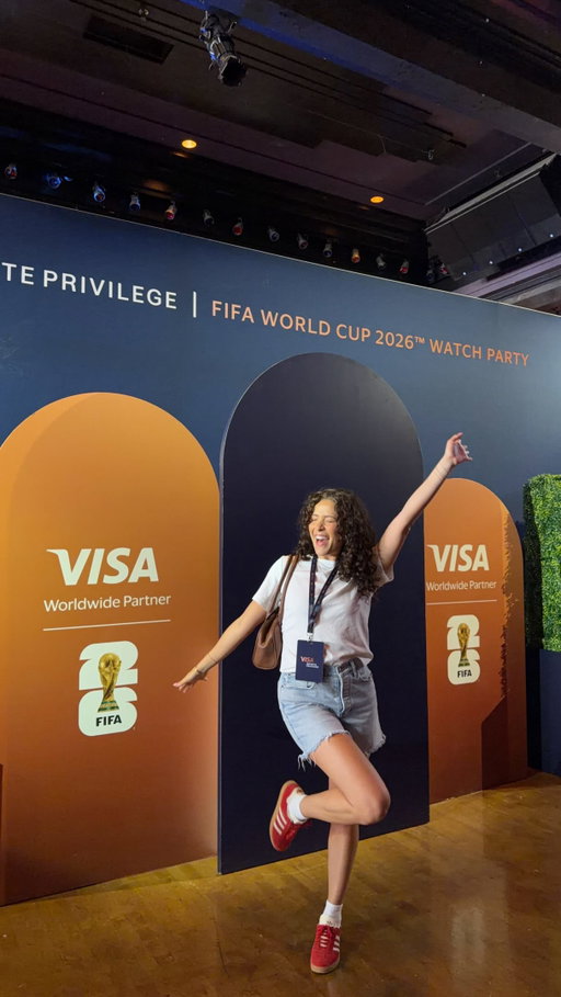 I didn’t get FIFA World Cup 2026™ match tickets, but this might be the next best thing ⚽️✨

From premium hospitality and soccer-themed activations to an incredible crowd atmosphere, the @visaca FIFA World Cup 2026 Watch Party showed me what Visa Infinite Privilege cardholder access can look like.

Learn more about Visa Infinite Privilege cardholder benefits and experiences at visa.ca/infiniteprivilege.

#VisaInfinitePrivilege #FIFAWorldCup2026 #VisaFIFAWatchParty #Ad