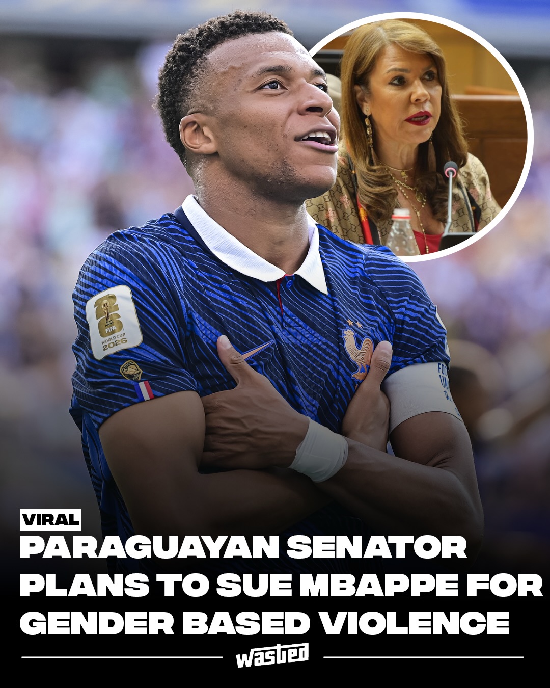 Paraguayan senator Celeste Amarilla is at the center of an international controversy after posting racist remarks about France captain Kylian Mbappé in the wake of Paraguay's World Cup elimination. France won the round-of-16 match 1-0 in Philadelphia on July 4, on a Mbappé penalty, and afterward Amarilla, a member of Paraguay's Radical Liberal Party, launched a series of attacks on X mocking Mbappé's Cameroonian heritage, upbringing, appearance, and education, and suggesting Paraguay's players should have slapped him.

Mbappé responded forcefully on Monday, calling her "a despicable woman and unworthy of your position," while defending the Paraguayan team's tournament run and vowing not to let people "spread their hatred and racism across the world." The backlash was swift and broad. The Paraguayan government publicly condemned the comments, stressing they "in no way represent" the country or its people, and French President Emmanuel Macron voiced support for Mbappé. The French Football Federation reported the matter to prosecutors, and the Paris prosecutor's office has opened a probe into "aggravated public insult and incitement to hatred or violence."

Rather than fully back down, Amarilla posted an open letter deleting the racial slurs and saying she regretted using "the same insults" she has faced as a mixed-race woman, but she doubled down on her broader criticism. She accused Mbappé of "gender-based violence" and arrogance, citing his alleged refusal to shake Paraguay's goalkeeper's hand, and demanded an apology from him. How the legal and political fallout unfolds remains to be seen.

Sources: Al Jazeera, NBC News, ESPN.