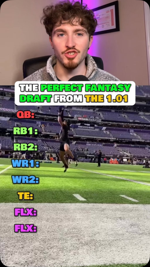 Do THIS in your fantasy football draft 👀 #fantasyfootball #fantasyfootballdraft