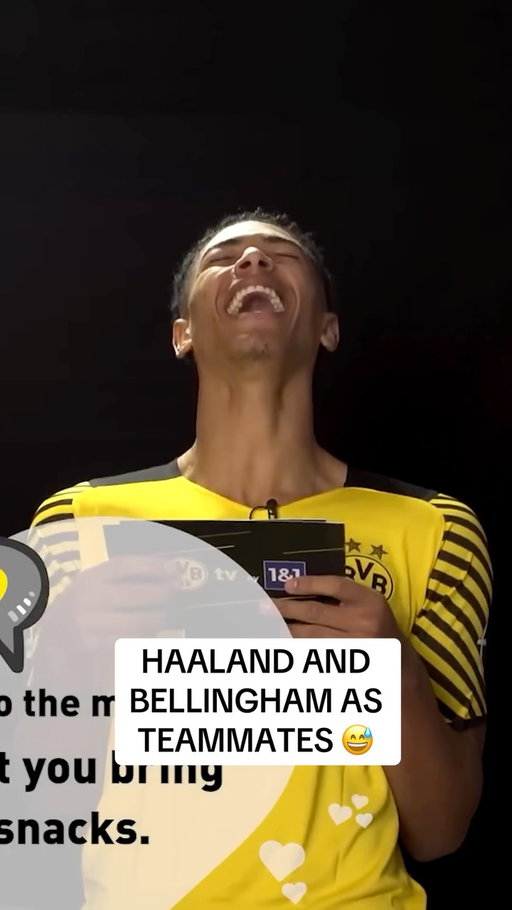 Former teammates Erling Haaland and Jude Bellingham take the pitch against each other when Norway play England on Saturday!

🎥: YouTube/Borussia Dortmund

#FIFAWorldCup
