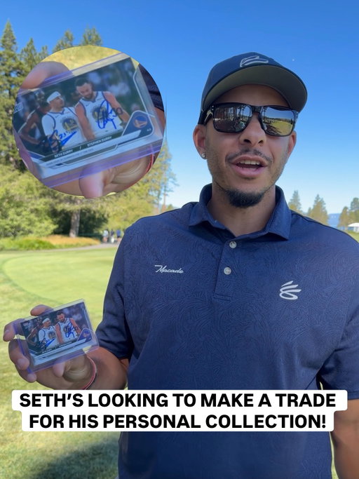 @sdotcurry is looking to make a trade with fans this weekend at the @acchampionship!