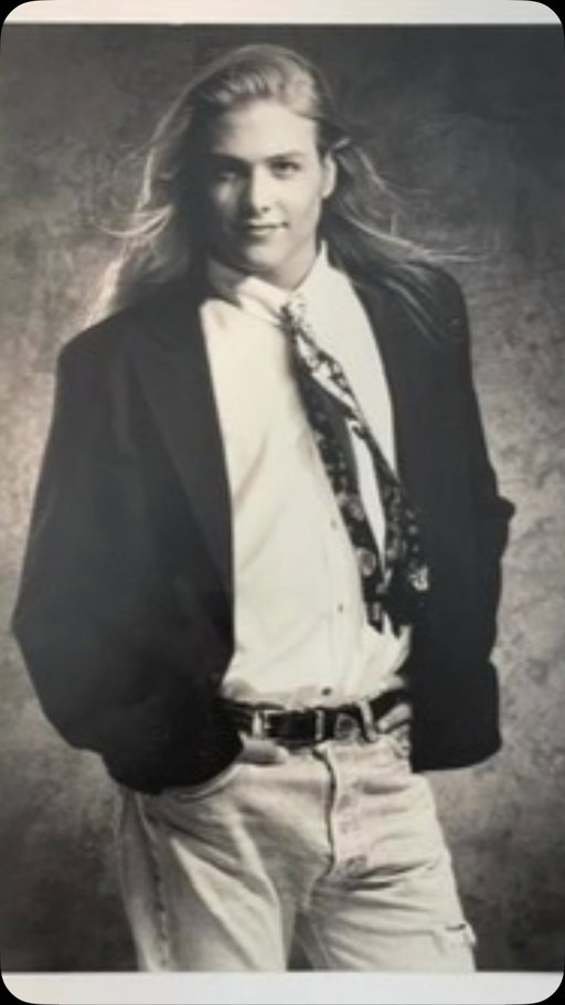 One of my first commercial Headshots - from back when I did an episode of #90210. What are the odds that I still own that tie? #90s #tbt #TalBackThursday