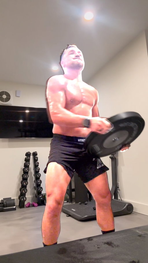 Almost broke a foot because my hands got sweaty, but…you don’t need a gym, all you need is a plate. Did an old-school plate workout this morning that we used to do all the time as MIZZOU wrestlers.
-
45lb plate
20 x shoulder raises
20 x overhead shoulder presses
30 x around-the-worlds
3 sets
-
Walk On.
-
See you at the top!