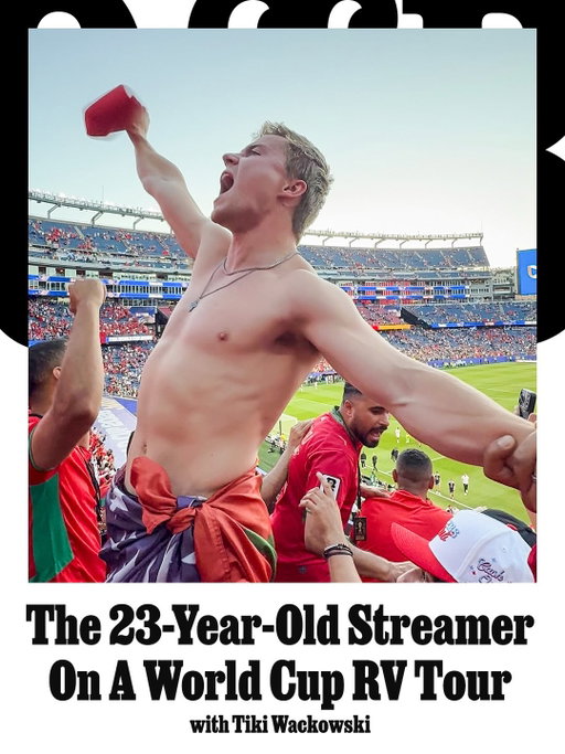 Tiki Wackowski has traveled 15,000 miles to 13 cities, 3 countries, and 15 World Cup games.

The 23-year-old streamer graduated from Notre Dame in May. Now, he’s on a World Cup tour with PrizePicks across the country.

After a couple of visits to Morocco, he’s fallen in love with the country, embraced its culture, and been welcomed by its soccer fans.

“I’m so blessed to even have a part of my identity be Morocco at all.”

For Tiki, seeing the World Cup from an RV (with his face on the side of it) has been the journey of a lifetime.