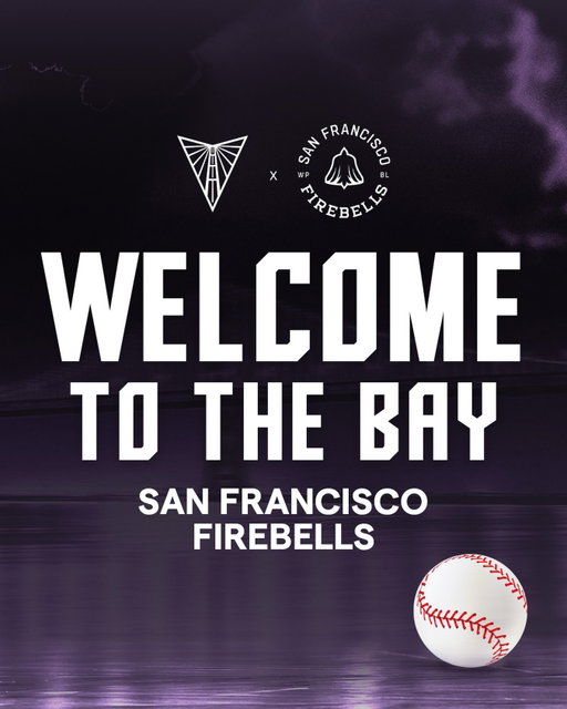 Ring the Firebells, @wpbl_firebells are officially in the Bay!! Welcome ⚾️✨🫶