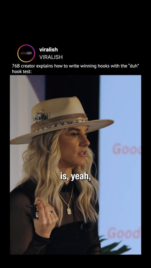 If someone could say “duh” after listening to your hook, you gotta rewrite it 

I’m Adley Kinsman I’ve gotten over 46M followers across my portfolio and 76B views

If you liked this and want to learn more about how to write viral hooks…

Follow me and comment STD and I’ll send you my playbook