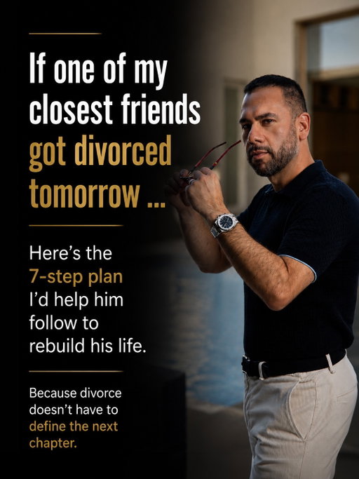 I wish someone had handed me this after my divorce.

It would’ve saved me years of learning everything the hard way.

If you know a man who’s rebuilding after divorce, heartbreak, failure, or simply a difficult season …

Send this to him.

Every man deserves someone who believes his best chapter hasn’t been written yet. 🙏🏼