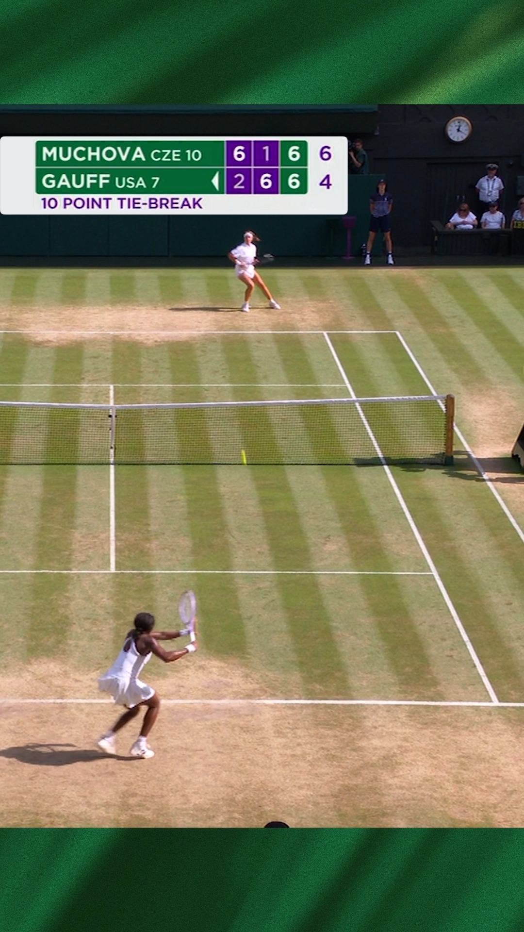 22 points, 18 minutes - one winner.

Every point from Karolina Muchova and Coco Gauff's epic semi-final tie-break.