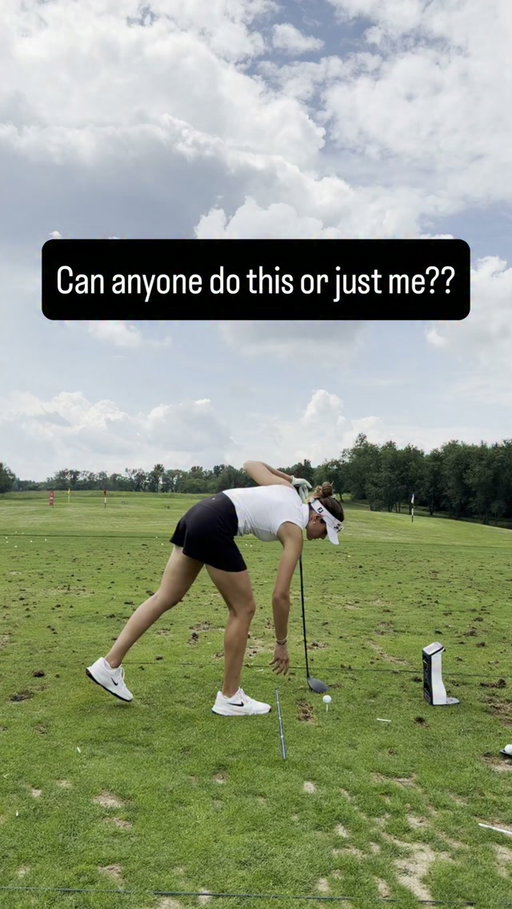 Can anyone else do this, or is it just me? 🤔 Try it and report back! ⛳️
•
•
•
#golf #golfswing #golfer #progolfer #golftips