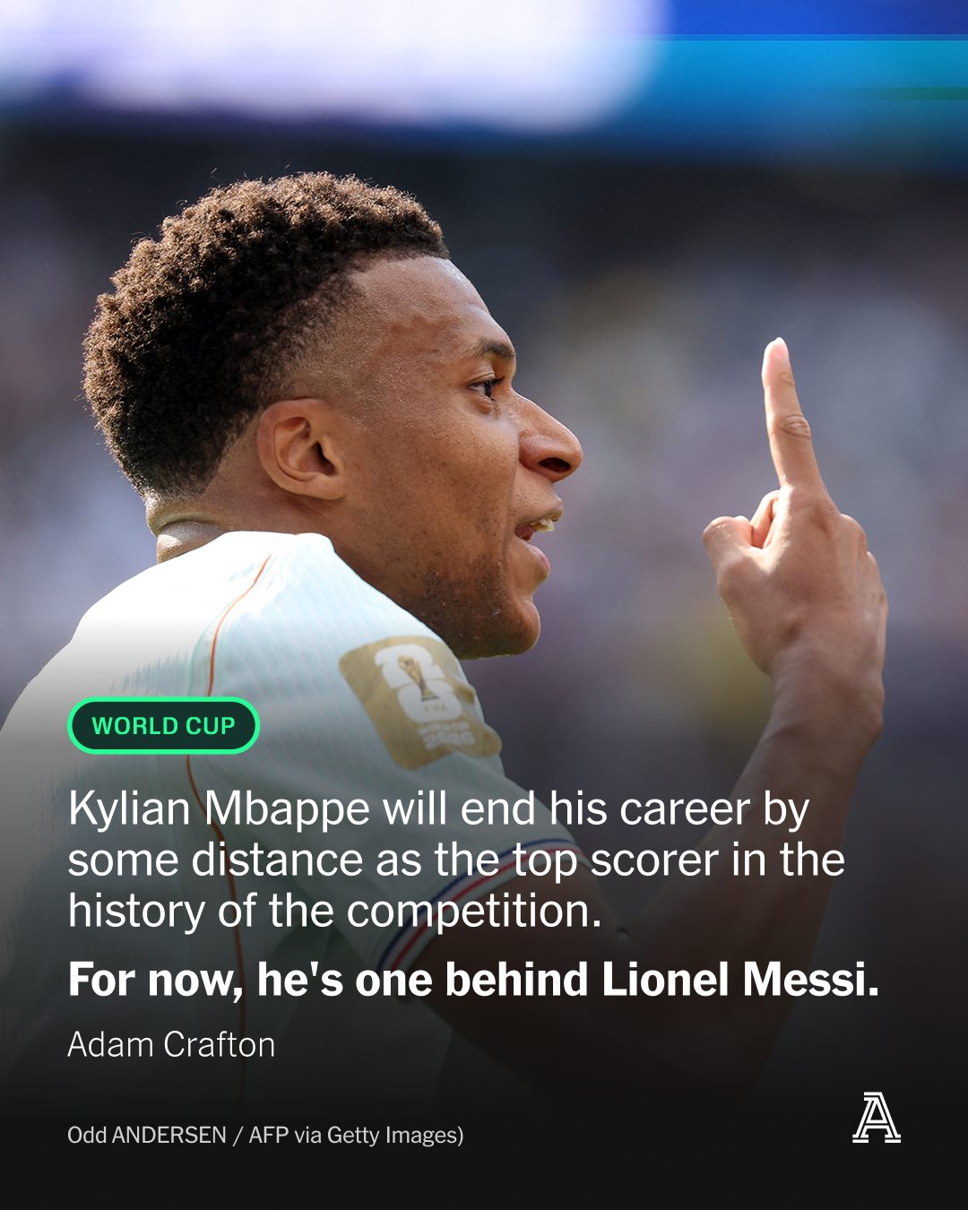 France, as they have been throughout the World Cup, were completely dominant against Morocco, who exit the World Cup having barely laid a glove on Didier Deschamps' side.

Kylian Mbappe's delightful curling effort was soon followed up by Ousmane Dembele's fifth major international tournament goal for his country — he hadn't scored any prior to this World Cup.

Mbappe now has 20 World Cup goals, with eight coming in this tournament.

It's France's third successive World Cup semi-final — they will face Spain or Belgium in the last four.