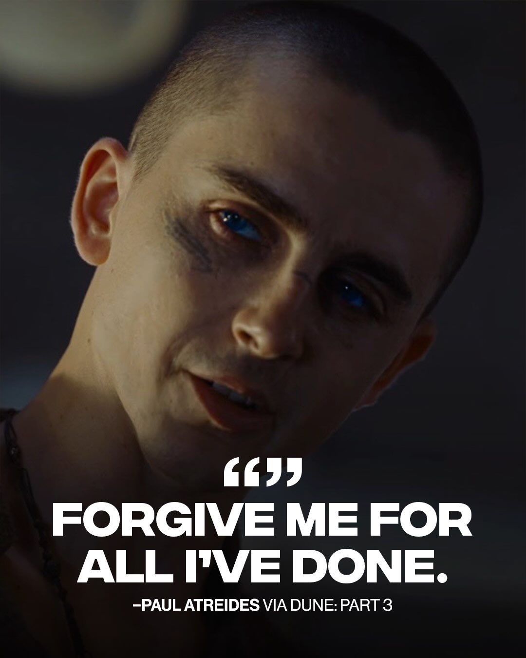 Peak’s on the way, I can’t wait 😮‍💨🎬

The latest trailer for ‘Dune: Part Three’ got Paul Atreides out here looking for forgiveness, I’m not even sure what for all I know is I’m sat. 

[📸: via/ WarnerBros]