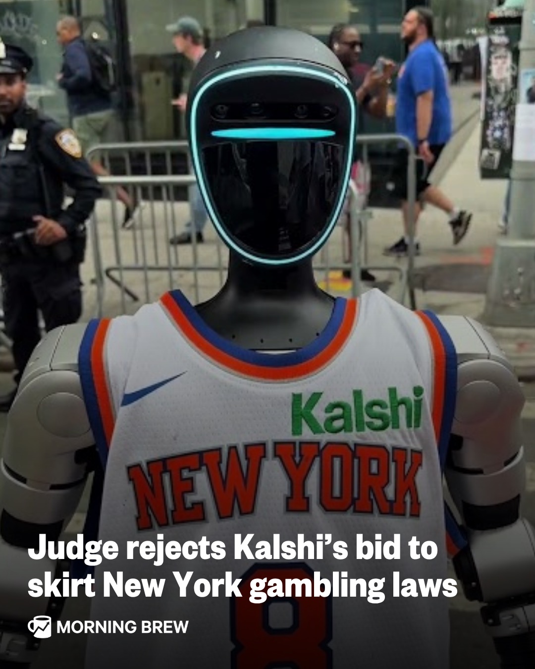 Big miss for Kalshi in New York.

Last October, the prediction market sued to stop the state from designating it as a gambling platform—and all the regulations that come with it. On Tuesday, a federal judge struck down the company's request for an order that would've shielded it from state oversight, meaning NY can now enforce its gambling laws against Kalshi.

The prediction market argues that its sports-events contracts are swaps, thus giving the US Commodity Futures Trading Commission (CFTC) regulatory power over it. The problem for Kalshi here arises with users being allowed to wager money on the outcomes of sporting events, and states historically have enforced regulations on gambling and lotteries. The judge presiding over the ruling noted that though the CFTC hadn't exercised its regulatory authority over Kalshi, New York wasn't blocked from enforcing its own gambling laws.

The ruling paves the way for New York Attorney General Letitia James to possibly pursue legal action against the company for it’s unlicensed gambling operation.

📸 : Getty