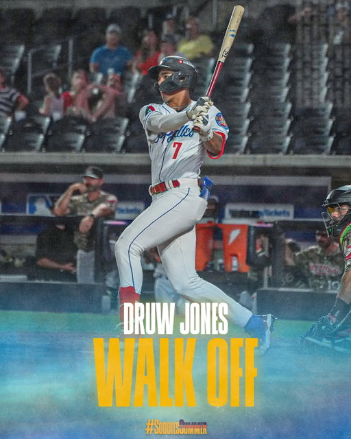 DRUW JONES WALKS IT OFF IN THE 10TH 🔥🔥🔥