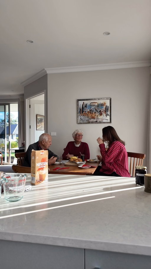 Usually I bring the hacks, but today Grandma brought the family secrets.

Grandma’s family recipe, passed down in between mouthfuls of a NESCAFÉ coffee of course.  
The next recipe is yet to be decided. 
#AskOverANESCAFÉ #ad