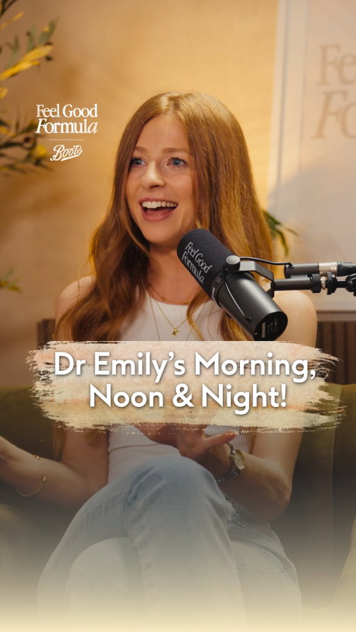 What’s Dr Emily’s secret to feeling Zen?? Here’s our favourite nuitritionist’s Morning, Noon & Night routine🌞🌙

Comment ‘FGF’ and we will send you the first episode of ✨Feel Good Formula✨ with @bootsuk 💞