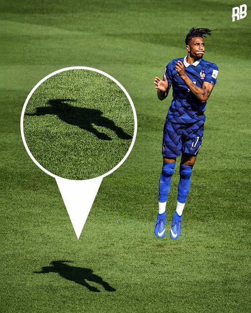 Even Michael Olise’s shadow looks like a GOAT… 🐐🇫🇷

But it wasn’t always easy for Olise. Released from both Arsenal and Chelsea’s youth academies at the age of 14 where Reading picked him up to their academy.

EFL young player of the season in 2021 earned himself a move to Premier League Crystal Palace. Despite having an injury-hit final year at Palace, he averaged nearly a goal contribution a game which attracted interest from all of Europe. But Bayern got their man…

Since then he has consistently been one of the best right wingers on the planet. His dribbling, his vision, his left foot. He makes football look easy. A man of the match performance in his World Cup debut against Senegal, 2 assists against Iraq and another 2 against Sweden. 💫

How much does a player like Olise go for in this market? 👀