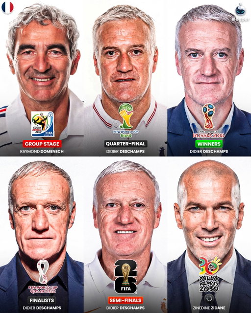 Is it time for Zinedine Zidane to fulfil his destiny..? 🇫🇷🔮

With Didier Deschamps’ France managerial career coming to an end, Les Bleus will need a new boss and surely there is nobody better than the legendary Zizou…

Can he continue his relentless trophy-winning run from Real Madrid and create more history with his nation? 👀