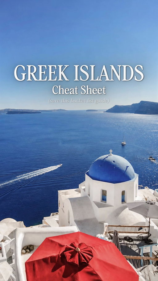 🇬🇷 GREEK ISLANDS IN 5 DAYS

Planning your first Greek island adventure? Here’s the exact 5-day itinerary we’d recommend 👇

📅 DAY 1: Santorini
• Explore Oia
• Visit the famous blue domes
• Watch the world-famous sunset

📅 DAY 2: Santorini
• Relax at the beach
• Take a sunset catamaran cruise
• Enjoy dinner overlooking the caldera

📅 DAY 3: Mykonos
• Explore Mykonos Town
• Visit Little Venice
• Spend the afternoon at the beach

📅 DAY 4: Paros
• Wander Naoussa
• Relax on beautiful beaches
• Explore charming villages

📅 DAY 5: Crete
• Visit Balos Beach
• Explore Chania Old Town
• Enjoy one last Greek sunset

💡 PRO TIP: Fly into Athens, then take a short flight to your first island. Ferries are the easiest way to island hop, but book them in advance during the summer months.

Save this for your Greece trip 🇬🇷❤️

Follow @travelling.and.love if you love to travel ✈️❤️

Greek Islands, Greece travel, Greece itinerary, Greek island hopping, Santorini Greece, Mykonos Greece, Crete Greece, Paros Greece, Oia Santorini, Chania Crete, Balos Beach, Greece travel guide, Mediterranean travel, Europe travel, Greece vacation, bucket list travel, romantic Greece, Europe summer, couples travel, travel inspiration #greekislands #greeksummer #santorini #islandhopping #traveltips
