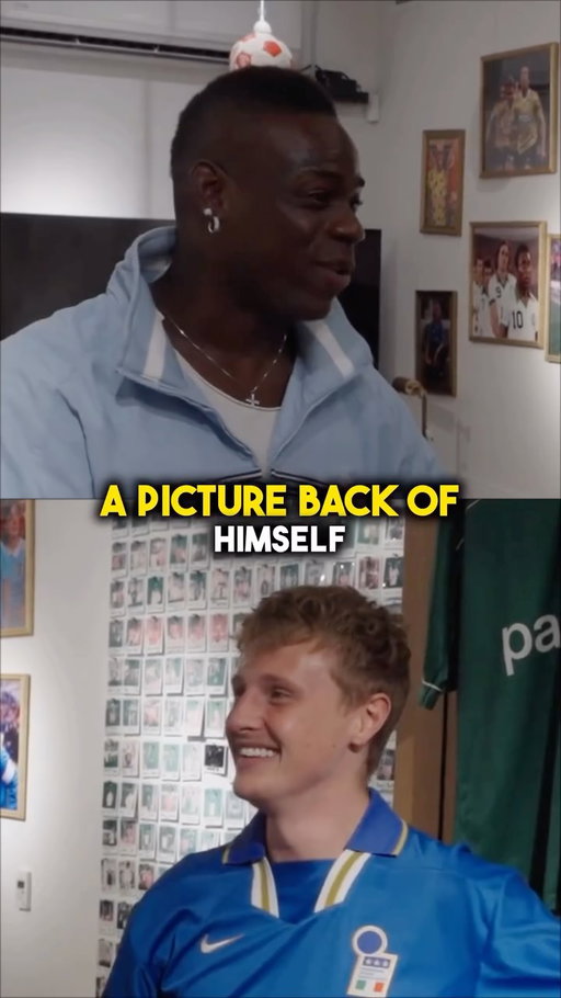 Mario Balotelli on his hilarious interaction with the legendary Diego Maradona via text message 😂

@ellisplatten 🤝 @mb459