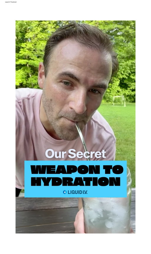 Exercise gives you endorphins. Endorphins make you happy. But happy people must stay hydrated.

Behind every episode of the show is a 5am wake-up, 5-miles of running, and some @liquidiv 

We’re staying fully hydrated with their new Sugar-Free Ring Pop Cherry. Shop Now on LiquidIV.com to get your own! #paidpartner