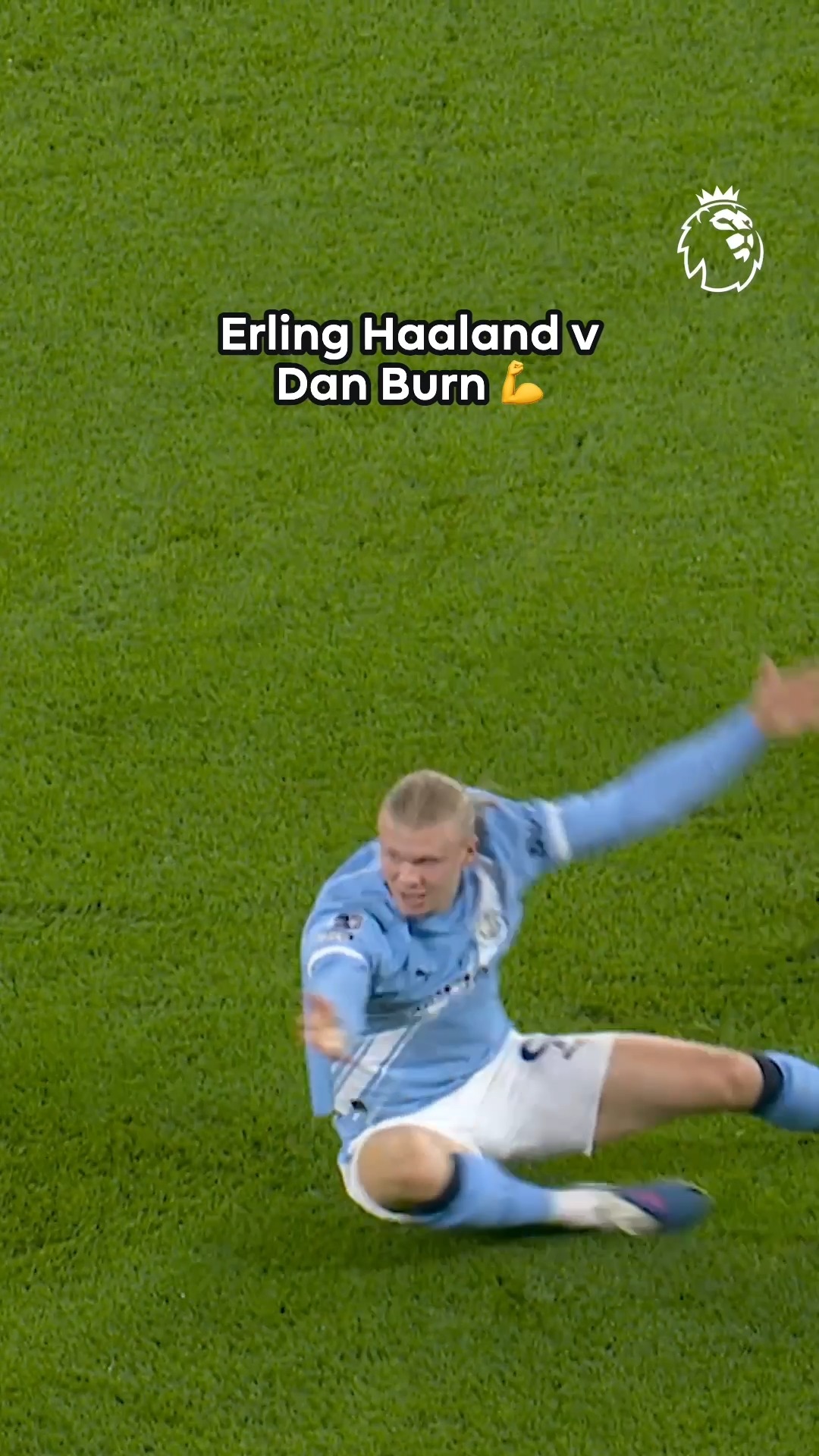We've seen Erling Haaland v Dan Burn before 👀