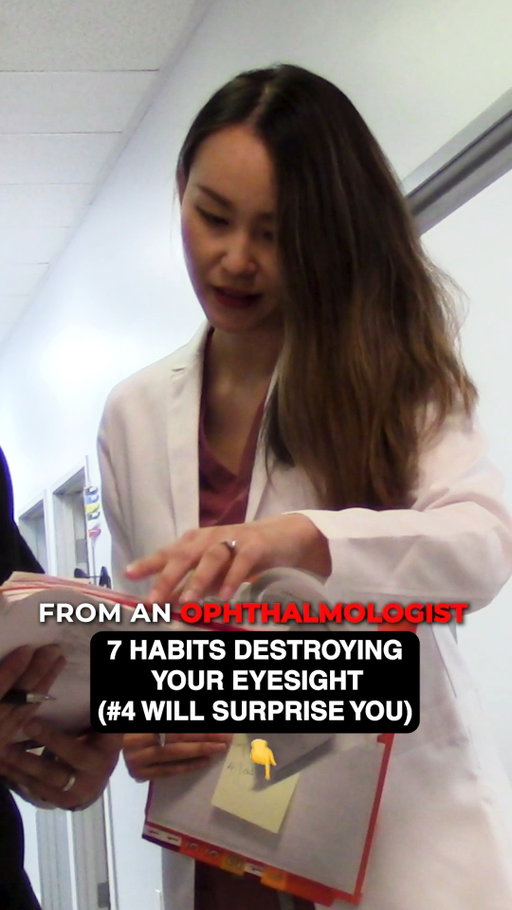 Your daily routine might be blurring your vision faster than you think. 👁️🚨

We protect our skin and watch our diet, but we completely ignore the daily habits that tear down our eye health. In this video, Dr. Zhu reveals 7 everyday behaviors that are quietly causing long term damage to your eyesight, including 1 common routine that introduces hidden bacteria directly to your eyes:

1.-Staring at screens without blinking: Extended focus on devices reduces your natural blink rate, leading to chronic dryness and tear film imbalance 💻❌

2.-Sleeping in your contact lenses: Restricting oxygen flow to your cornea significantly increases your risk of severe corneal infections 🛌🔬

3.-Rubbing your eyes aggressively: Pressing hard on your eyelids can warp the shape of your cornea and break delicate blood vessels 👁️💥

4.-Using tap water to wash your lens case: Exposing your contact lens equipment to unsterilized water introduces dangerous parasites that can cause permanent vision loss 🚰🦠

5.-Skipping UV protection outdoors: Failing to wear quality sunglasses exposes your eyes to radiation that accelerates macular damage and cataracts ☀️🕶️

6.-Reading in low light conditions: Forcing your eyes to focus in dim rooms overworks the internal muscles, causing severe fatigue and headaches 📖🌙

7.-Neglecting routine eye exams: Waiting until your vision blurs to see a doctor means missing early, preventable signs of structural eye conditions 🩺🎯

Preserving your eyesight takes more than just kicking these bad habits to the curb. True, long term clarity requires giving your macular tissue the deep cellular nourishment it needs to resist everyday strain and oxidative stress.

Real. Powerful. Results. We deliver effective, physician formulated supplements with clinically studied ingredients because Your Health Is Our Mission. 🔬❤️

Which of these habits are you committing to drop today? Share with us below! 👇

#1MDNutrition #EyeHealth #VisionCare #Ophthalmology #HealthyEyes #EyeCareTips
