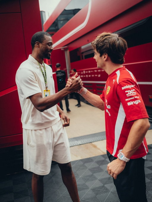 From the court to the garage, it’s always a pleasure having you with us @hbarnes! 🏀👊