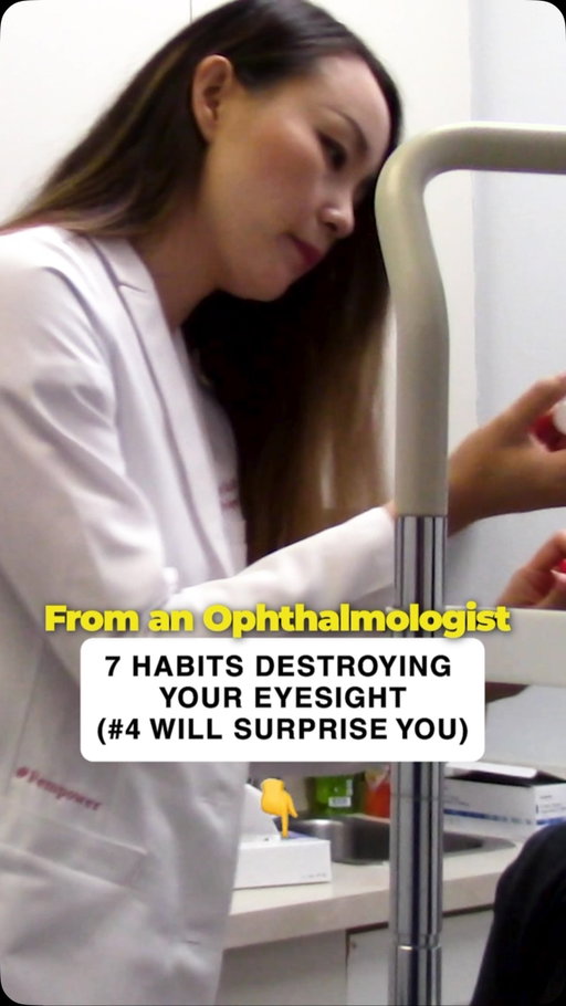 Your daily routine might be blurring your vision faster than you think. 👁️🚨

We protect our skin and watch our diet, but we completely ignore the daily habits that tear down our eye health. In this video, Dr. Zhu reveals 7 everyday behaviors that are quietly causing long term damage to your eyesight, including 1 common routine that introduces hidden bacteria directly to your eyes:

1.-Staring at screens without blinking: Extended focus on devices reduces your natural blink rate, leading to chronic dryness and tear film imbalance 💻❌

2.-Sleeping in your contact lenses: Restricting oxygen flow to your cornea significantly increases your risk of severe corneal infections 🛌🔬

3.-Rubbing your eyes aggressively: Pressing hard on your eyelids can warp the shape of your cornea and break delicate blood vessels 👁️💥

4.-Using tap water to wash your lens case: Exposing your contact lens equipment to unsterilized water introduces dangerous parasites that can cause permanent vision loss 🚰🦠

5.-Skipping UV protection outdoors: Failing to wear quality sunglasses exposes your eyes to radiation that accelerates macular damage and cataracts ☀️🕶️

6.-Reading in low light conditions: Forcing your eyes to focus in dim rooms overworks the internal muscles, causing severe fatigue and headaches 📖🌙

7.-Neglecting routine eye exams: Waiting until your vision blurs to see a doctor means missing early, preventable signs of structural eye conditions 🩺🎯

Preserving your eyesight takes more than just kicking these bad habits to the curb. True, long term clarity requires giving your macular tissue the deep cellular nourishment it needs to resist everyday strain and oxidative stress.

Real. Powerful. Results. We deliver effective, physician formulated supplements with clinically studied ingredients because Your Health Is Our Mission. 🔬❤️

Which of these habits are you committing to drop today? Share with us below! 👇

#1MDNutrition #EyeHealth #VisionCare #Ophthalmology #HealthyEyes