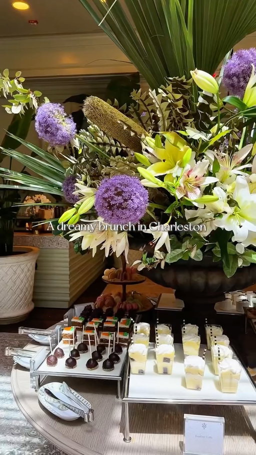 Slow mornings, elegant details, and one of Charleston's most iconic brunches. 

Brunch at Palmetto Cafe is more than a meal, it's an experience. Tucked inside @thecharlestonplace, every detail feels timeless, from the beautifully plated dishes to the impeccable service and charming atmosphere.

Whether you're celebrating something special or simply treating yourself to a leisurely weekend morning, this is a Charleston classic that's always worth revisiting.

Save, Like, and Follow @byangelamichele for more Charleston recs!

#charleston #charlestonfoodie #charlestoneats #brunch #charlestonblogger