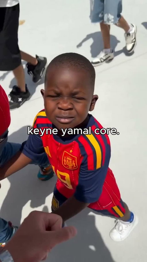Lamine’s little bro 😭🤣
