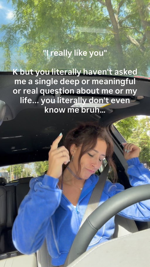physical attraction might get someone’s attention…

curiosity is what keeps it.

if you don’t care who I am beneath the surface...
you don’t actually like *me*

you like the idea of me✔️

for more on learning your self-worth in relationships,
follow along w me as I share what I learn
from my own life experiences
@omgitsheidiii
@omgitsheidiii 
@omgitsheidiii 
✨🫶🏽

#becomingher #authenticity #selfdiscovery #singlelife #selfgrowth