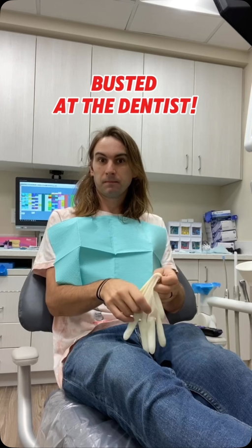 I got busted at the dentist!!

Come see me live:
July 10 Long Island, NY @govsconedy
July 12 Naples, FL @offthehookcomedyclub
July 18 Rochester, NY @carlsoncomedy
July 29 Washington DC @dccomedyloft
July 31 Boston, MA @offcabot 
Aug 8 New York, NY @theasylumnyc
Aug 13 Chicago, IL @thecomedybar 
Aug 14 Detroit, MI @thecomedybar 
Aug 15 Pittsburgh, PA @thecomedybar 
Sept 2 Point Pleasant, NJ @unclevinniescomedyclub 
Sept 19 New Orleans, LA @thehowlinwolfnola
Oct 15 Dallas, TX @dallascomedyclub 
Oct 16 Columbus, OH  @theattickcomedycbus
Oct 22 Sunnyvale, CA @roostertf
Dec 19 Canto, OH @cantoncomedyboom
