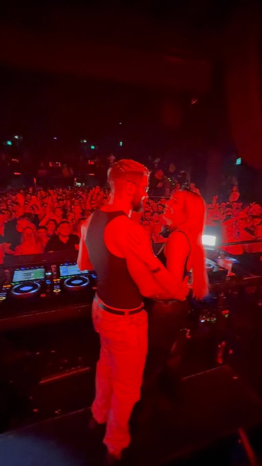 Our first time on stage together since it happened. So insanely proud of you @tita_lau just 3 weeks ago you had to have surgery and here we were last night at @hiibizaofficial it felt like we found a little piece of normality in the chaos ❤️🙏🏻