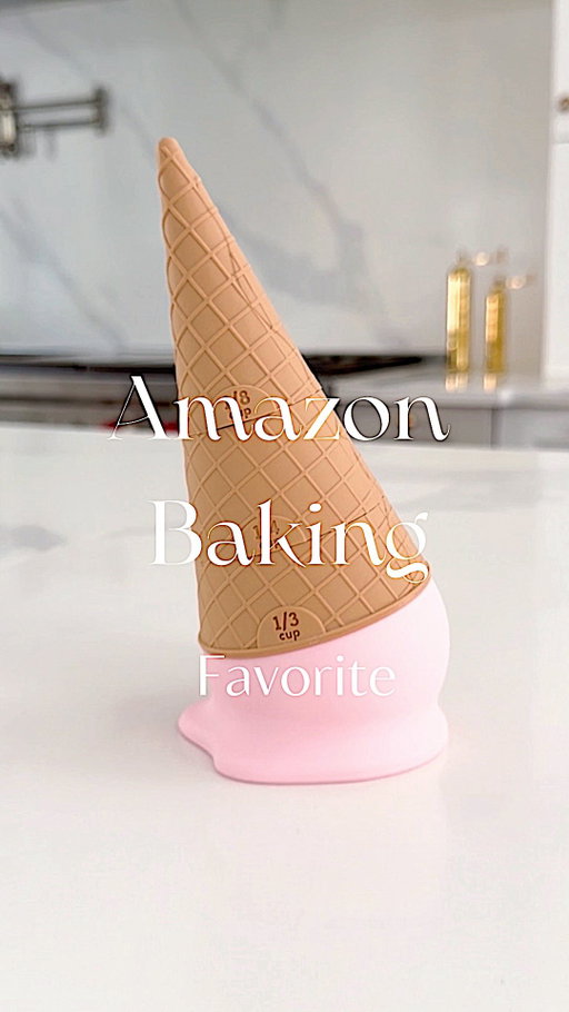 Type “CONE” to shop 🤍

How cute is this measuring cup set??

#kitchenfinds #measuringcups #measuring #baking #amazonfinds @amazon