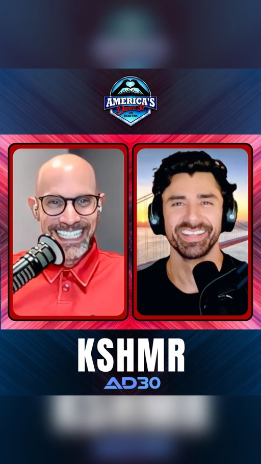Who needs to be smart! 😂 The amazing @kshmr joins me for the FIRST TIME on @americasdance30!! We talk his smash “Ultra Love” w @jasonrossofficial & @brieannagrace and get to know him better, as we count down the biggest dance songs on stations around the world!! Check AmericasDance30.com for stations/times to listen! #AD30

#americasdance30 #brianfink #kshmr #edm