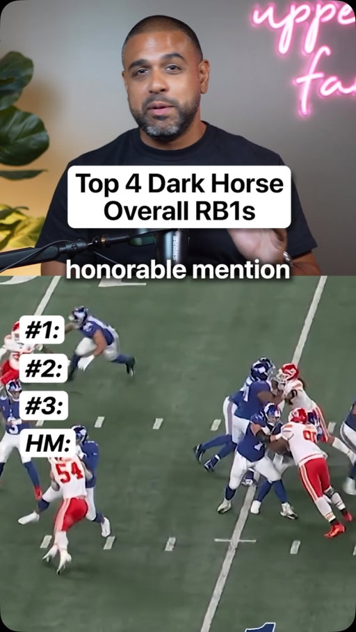4️⃣ dark horse candidates to finish as the overall fantasy RB1 in 2026 🐎