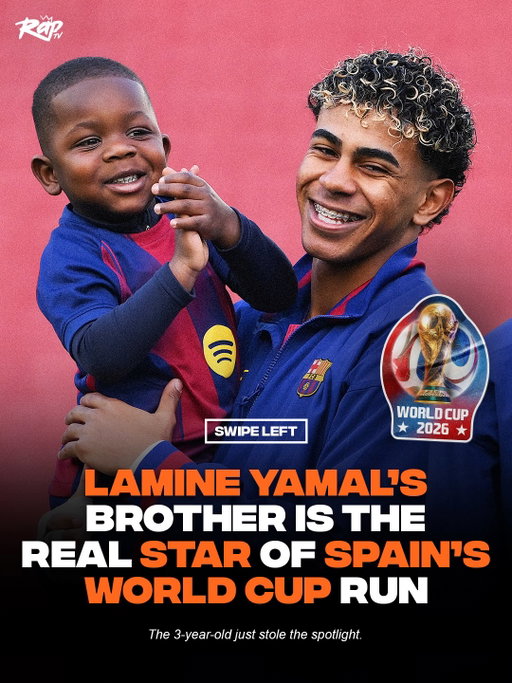 Lamine Yamal’s baby brother has been one of the World Cup’s breakout stars‼️😂

Keyne Yamal is only 3 years old, but his viral reactions to Lamine’s success with the Spanish team have made him a viral sensation online 🔥

Have y’all seen these viral clips⁉️