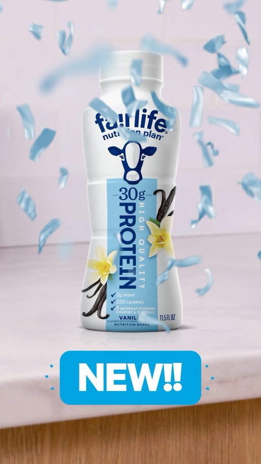 It’s here! fairlife Nutrition Plan Vanilla with 30g of protein and creamy, delicious taste!