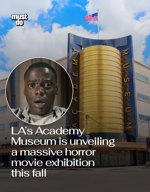 Just in time for spooky season!

This fall, the Academy Museum is opening The Horror Show, a new immersive exhibition celebrating the history, artistry and cultural impact of horror movies.

Opening September 26, the experience will take visitors through six themed galleries inspired by everything from slashers and ghosts to psychological horror and classic monsters, with original props, costumes, rare production materials and immersive displays from films like Halloween, Alien, Get Out, The Shining, The Exorcist, A Nightmare on Elm Street, The Texas Chainsaw Massacre and Midsommar.

The museum will also host special programming throughout the exhibition, including a 50th anniversary screening of Carrie with Sissy Spacek, a John Carpenter retrospective, Halloween events and more.

The exhibition runs through July 25, 2027.

By the way, we have a weekly newsletter rounding up what’s going on in and around Los Angeles. One newsletter, once a week. Link in bio.

Media via Shutterstock/@academymuseum

#mustdolosangeles #lamovies #academymuseum #lahalloween